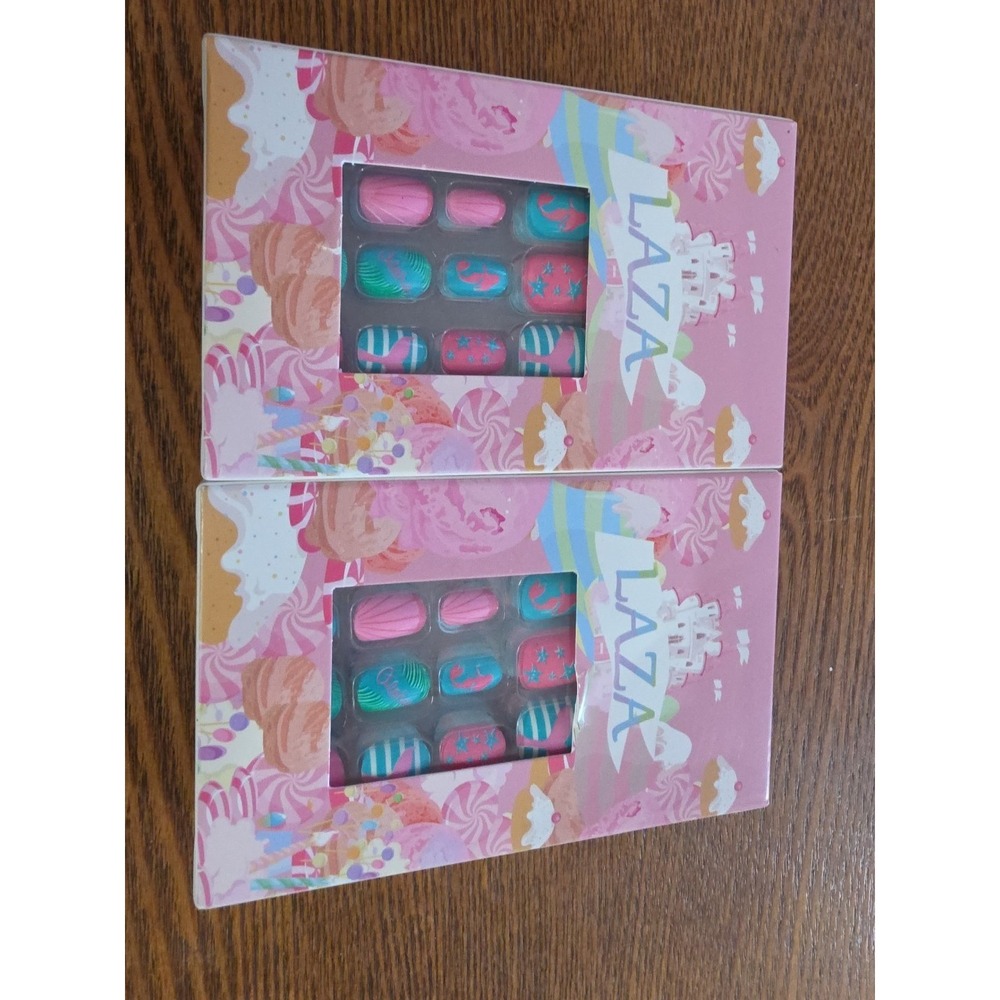 Laza Nails‎ Girls 72 pc Set X2